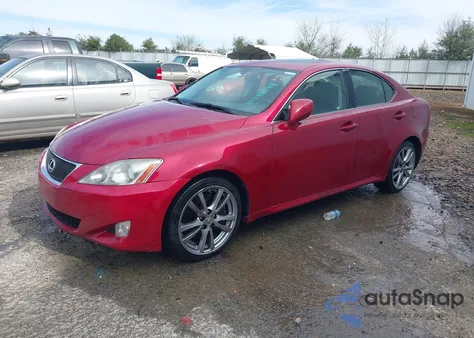 2008 Lexus Is 350 from USA, damaged, VIN JTHBE262485018948